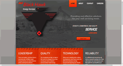 Desktop Screenshot of blackhawkenergyservices.com